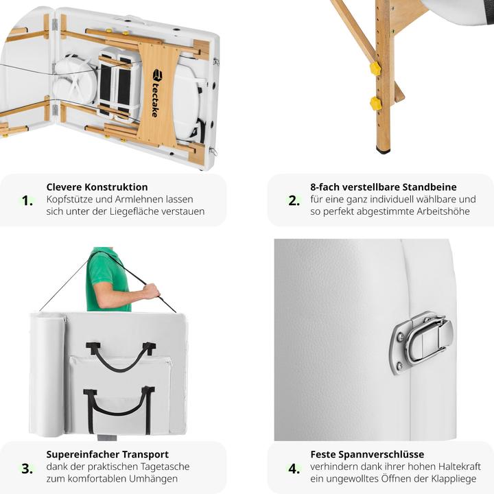 Image du produit tectake Table de massage