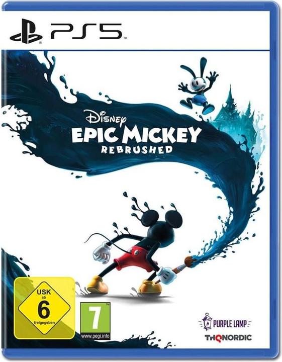 Immagine prodotto THQ Disney Epic Mickey: Rebrushed PS-5 (PS5, DE)