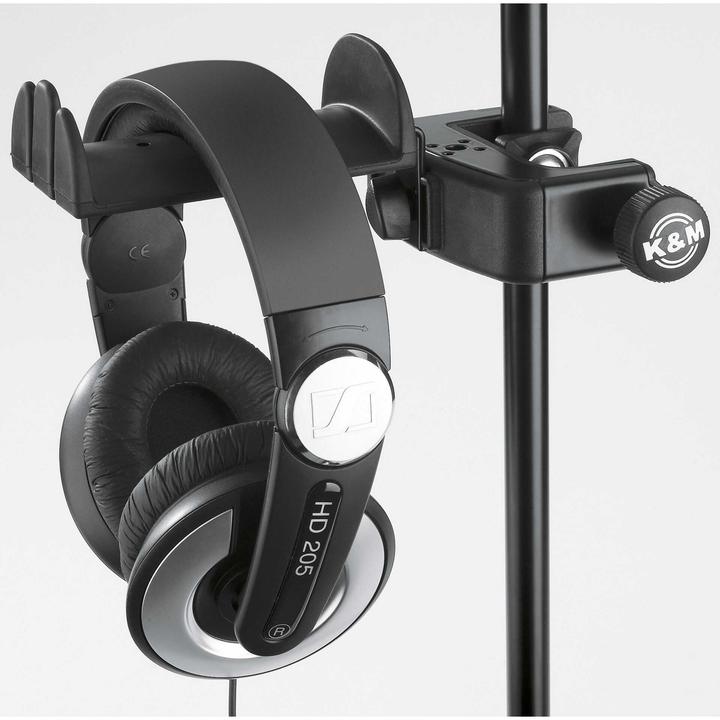 Image du produit K&M Support pour casque d'écoute avec pince de table 16085