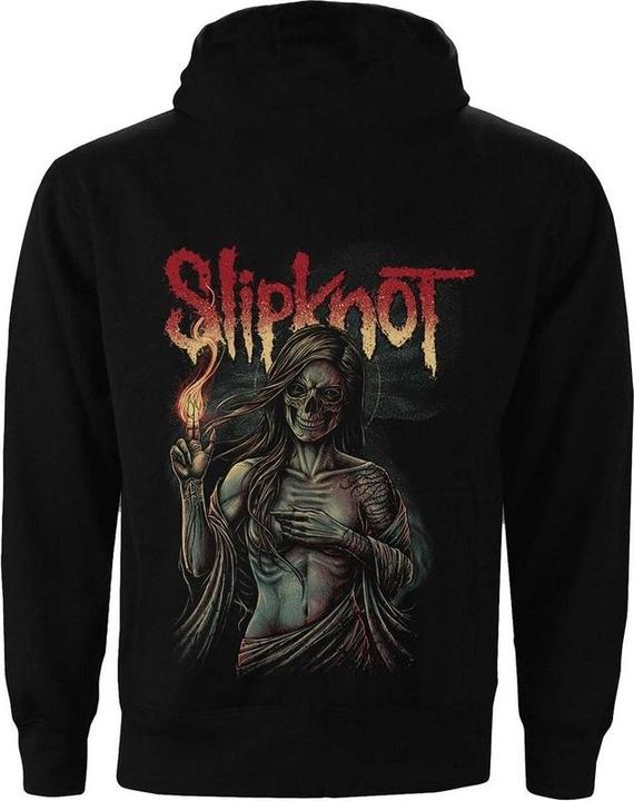 Immagine prodotto Slipknot Felpa con cappuccio Burn Me Away con cerniera a tutta lunghezza Con cerniera (S)
