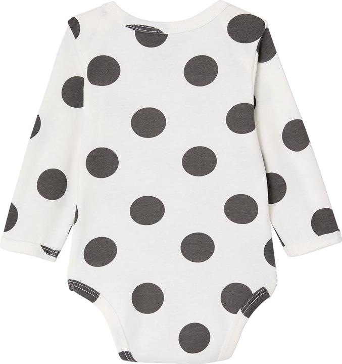 Actual product image Vertbaudet Bio-Kollektion: Baby Geschenk-Set: Body & Lätzchen mit Tupfen (80)