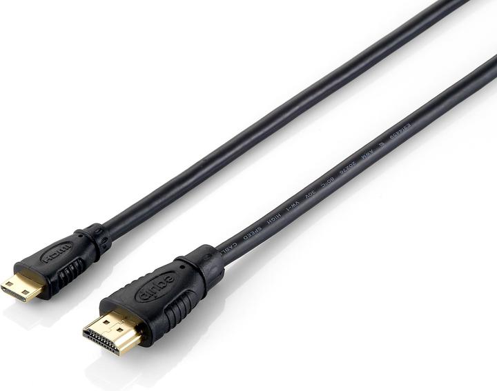 Image du produit equip HDMI (Typ A) — mini HDMI (Typ C) (2 m, HDMI, 1.4)
