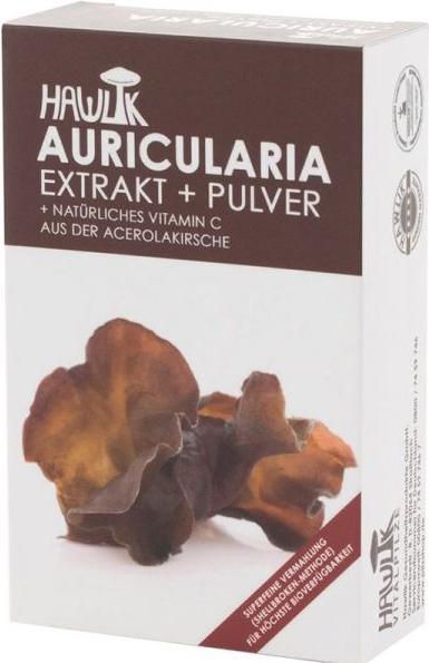 Image du produit Hawlik Extrait d'Auricularia + poudre Gélule (60 pièce(s), Capsules, 57 g)