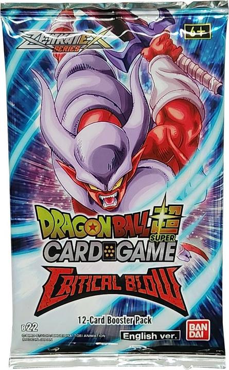 Produktbild Dragon Ball Zenkai Series 05 Critical Blow B22 Booster Pack - Super Card Game - EN (Englisch, Booster Pack)