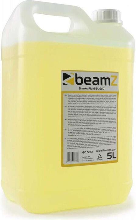 BeamZ Fluide fumigène 5L ECO Light Yellow (Liquide de brouillard)