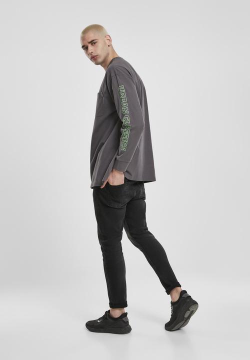 Produktbild Urban Classics Neon Logo Boxy Pocket LS (S)