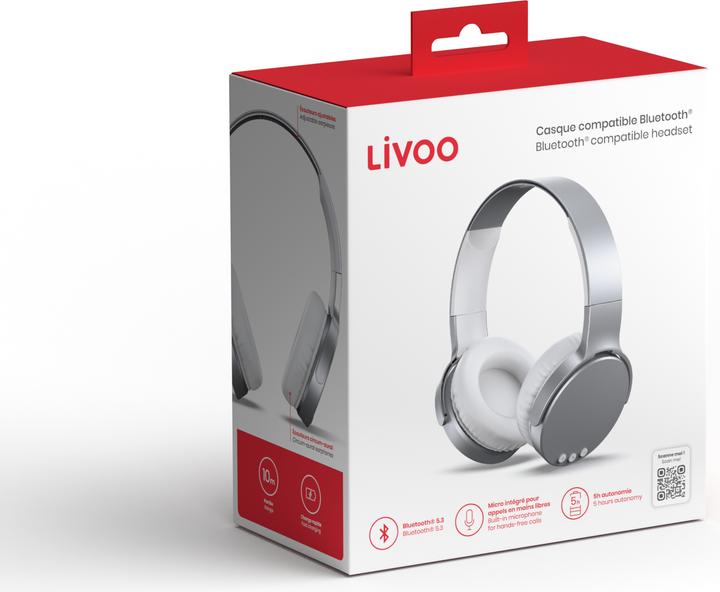 Casque Bluetooth Livoo Avec Micro - Modèle TEC614