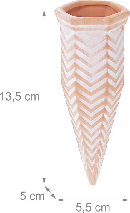 Image du produit Relaxdays 4x cônes d'argile (Cône d'argile)