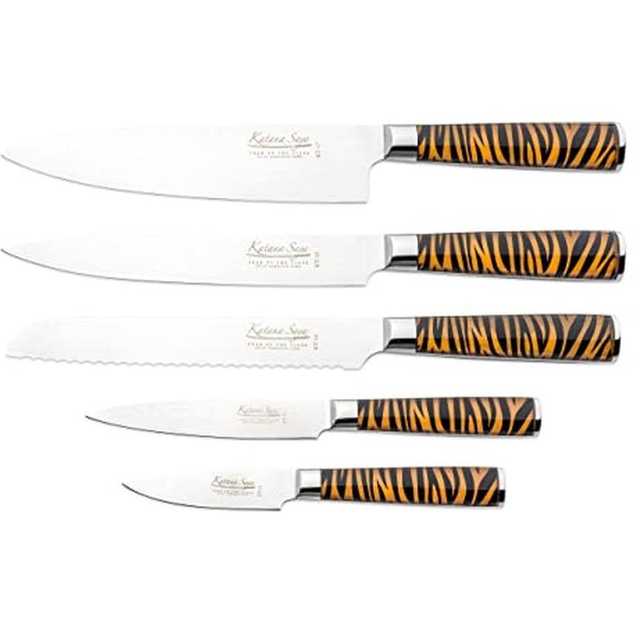 Katana Saya 6piece knife set Katana Tiger KT6006B My Katana (58264252)