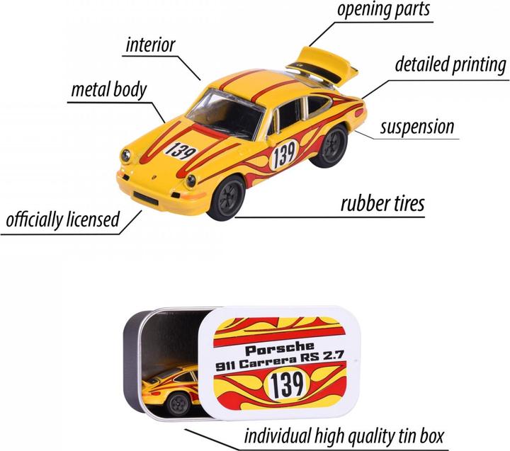 Image du produit Majorette Porsche Motors.Deluxe 911 Carrera RS 2.7