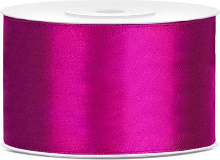 Produktbild Partydeco Satinband 38mm Fuchsia (25m)