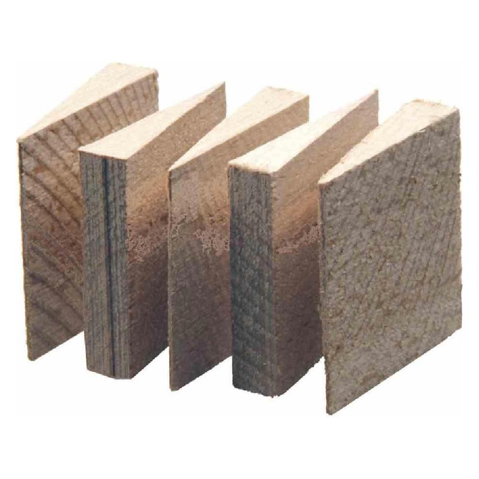 Haromac, Accessori per utensili a percussione, Cunei per manici in legno 5 pezzi.