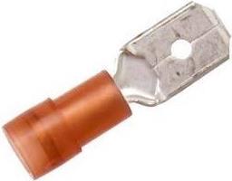 Actual product image Lapp Cable blade terminal Plug width: 6.3 mm Plug thickness: 0.8 mm 180 ° Partially insulated Red