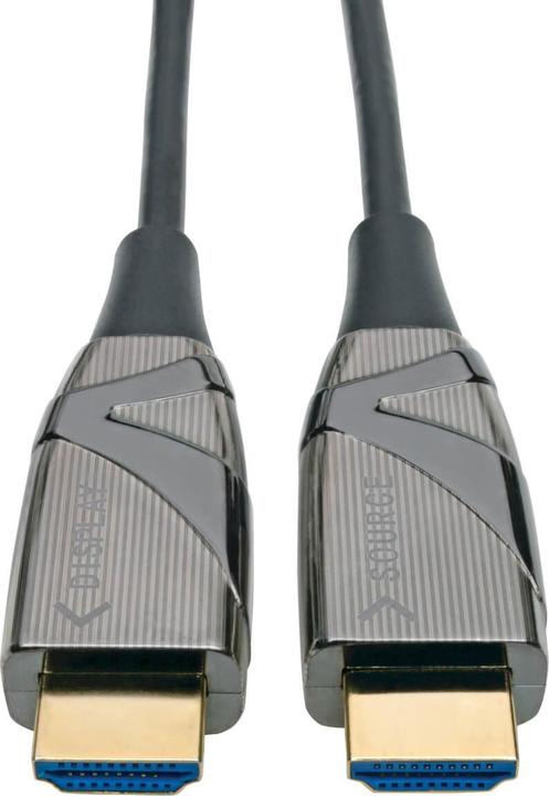 Actual product image Eaton 4K HDMI Fiber Active Optical Cable AOC 4K 60Hz HDR 4:4:4 M/M 15m (15 m, HDMI, 2.0)