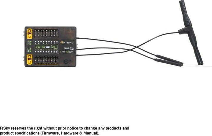 Image du produit FrSky TD-SR18 2,4 GHz/868 MHz
