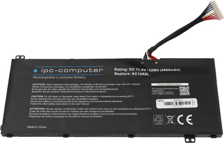 Produktbild IPC AC14A8L (3 Zellen, 4600 mAh)