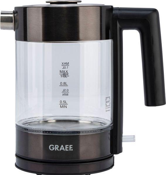 Produktbild Graef WK 302 Wasserkocher schwarz (1 l)