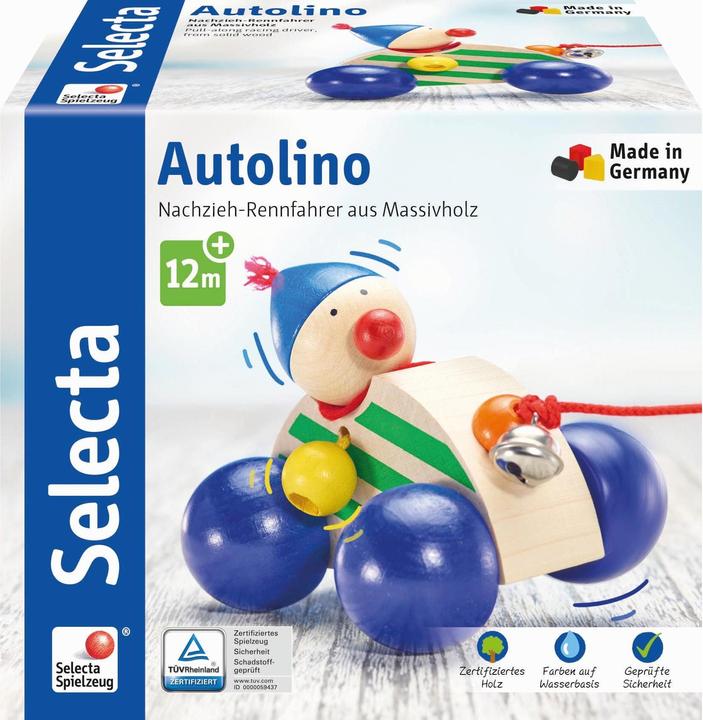 Immagine prodotto Selecta Spielzeug Auto da tiro Autolino