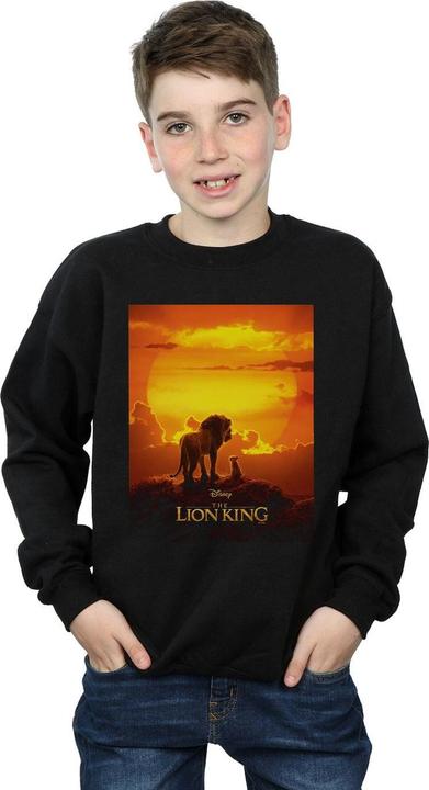 Produktbild Disney The Lion King Movie Sunset Poster Sweatshirt Jungen (152, 158)