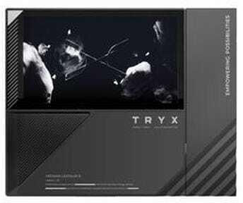 Produktbild TRYX TURRIS T620 CPU-Luftkühler, Dual-Tower, mit 5-Zoll-Display - 120mm, schwarz (165 mm)