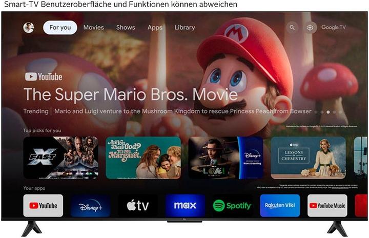 Produktbild TCL 65V6B (65", LED, 4K)