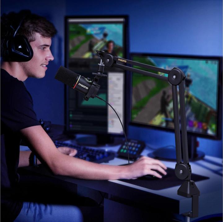 Actual product image Maono BA92 microphone boom