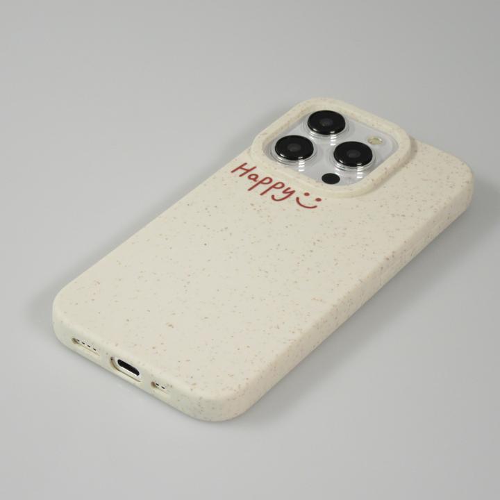 Produktbild PhoneLook Hülle Gel Gummi getupft Happy Vanille (Apple iPhone 15 Pro)