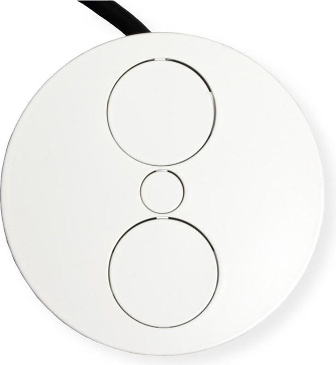 Actual product image Bachmann TWIST - 2 m - 1 AC outputs - Indoor - Metal - Plastic - White - 42.5 mm (1x, CEE 7/3, CEE 7/5, 2 m)