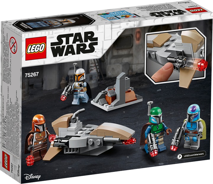 Actual product image LEGO Mandalorian Battle Pack (75267, LEGO Star Wars)