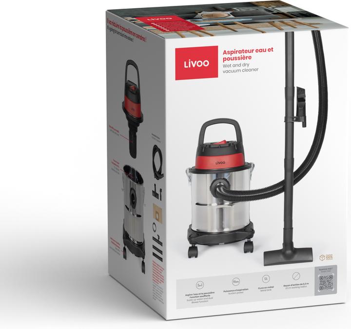 Produktbild Livoo Nass- und trockensauger (Nass-Trockensauger)