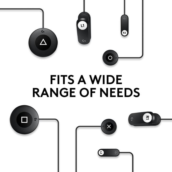 Immagine prodotto Logitech G Kit Di Gioco Adattivo Per L'Accesso (PS5)
