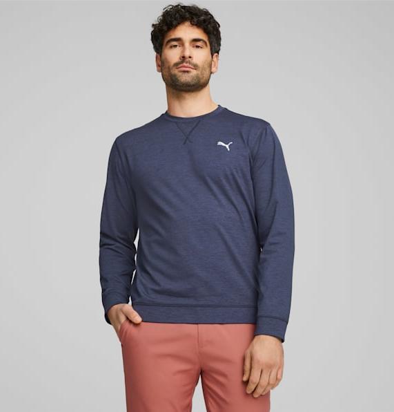 Actual product image Puma Cloudspun Heather Crewneck (S)