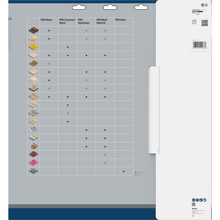 Immagine prodotto Bosch Professional Zubehör Lama per sega circolare per legno PRO Construct, 450 x 3,8 x 30 mm