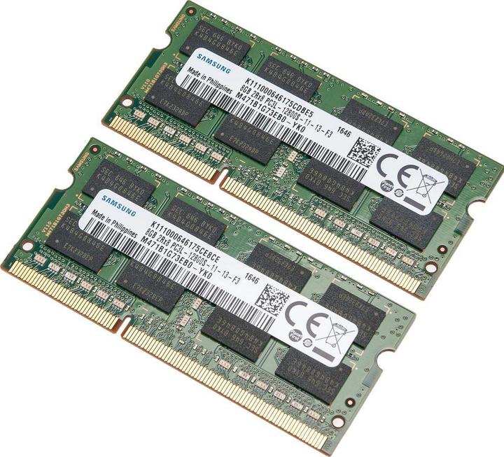 Actual product image Synology RAM1600DDR3L-8GBX2 (2 x 8GB, 1600 MHz, DDR3L-RAM, SO-DIMM)