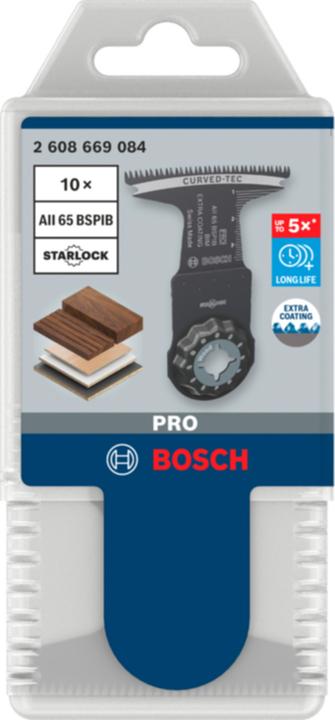 Productafbeelding Bosch Professional Zubehör PRO AII 65 BSPIB mes voor multifunctioneel gereedschap, 65 x 40 mm