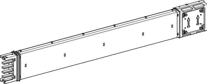 Actual product image Schneider Electric SE KSA250ET43A KSA straight element Transport (Terminal strips)