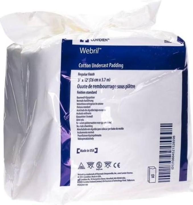 SMedico Cotton wool bandages white