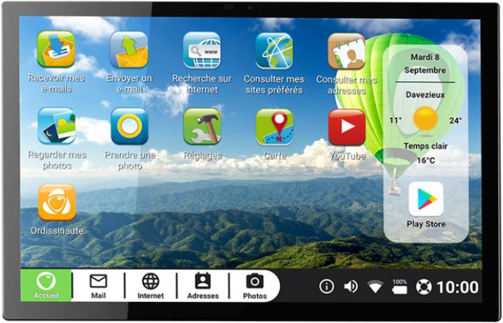 Image du produit Ordissimo ART0418 Tablet 4G 64 Go 25,6 cm (10.1" ) 4 Go Wi-Fi 5 (802.11ac) Android 10 Noir (4G, 10.10", 64 Go, Noir)