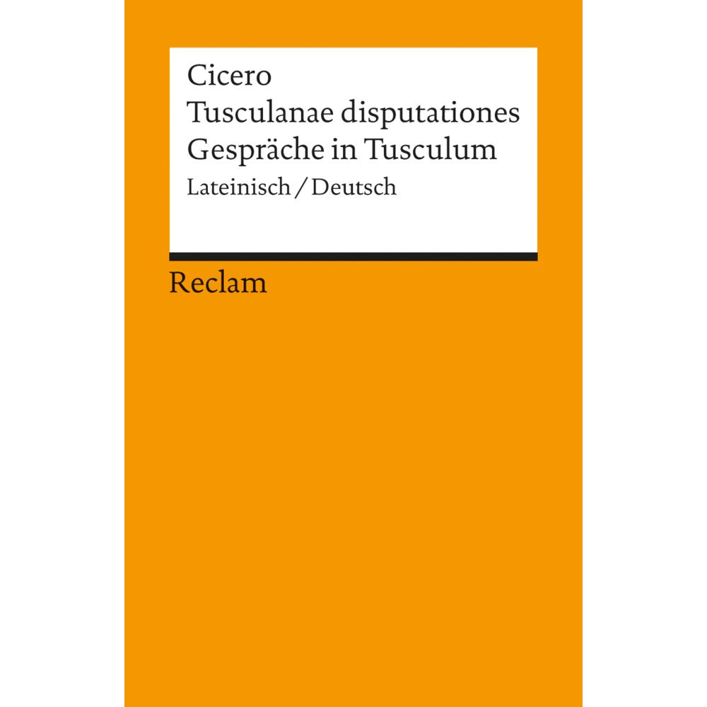 Thumbnail - Gespräche in Tusculum, Schulbücher von Cicero, Ernst Alfred Kirfel