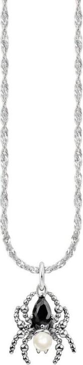 Immagine prodotto Thomas Sabo Halskette mit Schlangen Anhänger Tempting Romance Silber (Argento 925, Smalto, 40 - 45 cm)