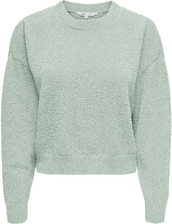 Actual product image Only Round neck Ribbed cuffs Drop shoulder jumper Knitted jumper (L)