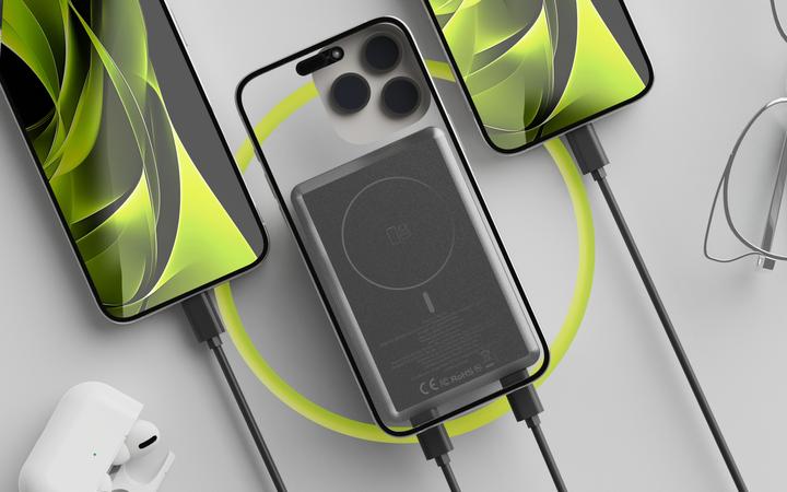 Image du produit Mobile Origin Banque d'alimentation 30W PD 20000mAh Aluminum PowerBank PB14 Compatible MagSafe (20000 mAh, 30 W)