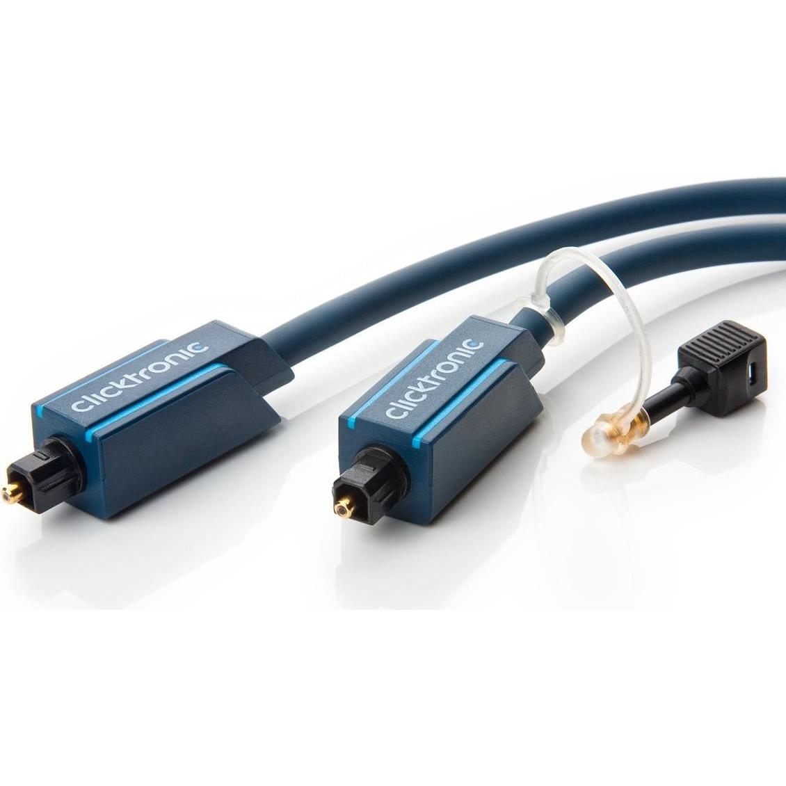 clicktronic Toslink – Toslink (0.50 m, Optisch), Audio Kabel