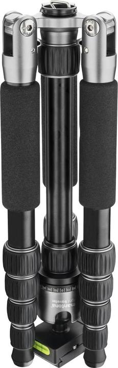 Produktbild mantona light traveller Reisestativ schwarz/grau (Metall)