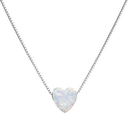 Produktbild Evolution Group Romantic necklace with synthetic opal 12048.1 (L)