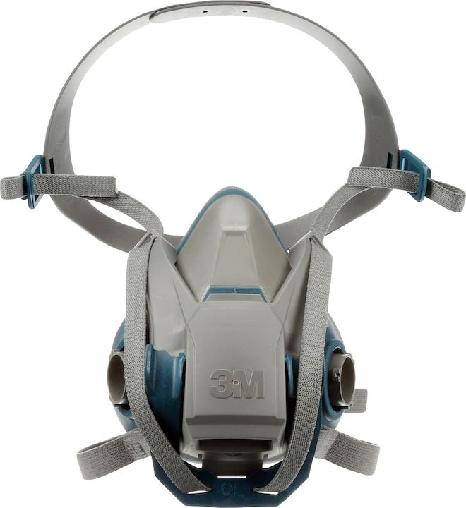 Immagine prodotto 3M Respiratore a mezza maschera senza filtro (Nessuna classe di protezione ufficiale, 1 x)