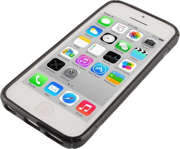 Actual product image König Design Mobile phone case TPU Case for mobile Apple iPhone 5C black (Apple iPhone 5c)