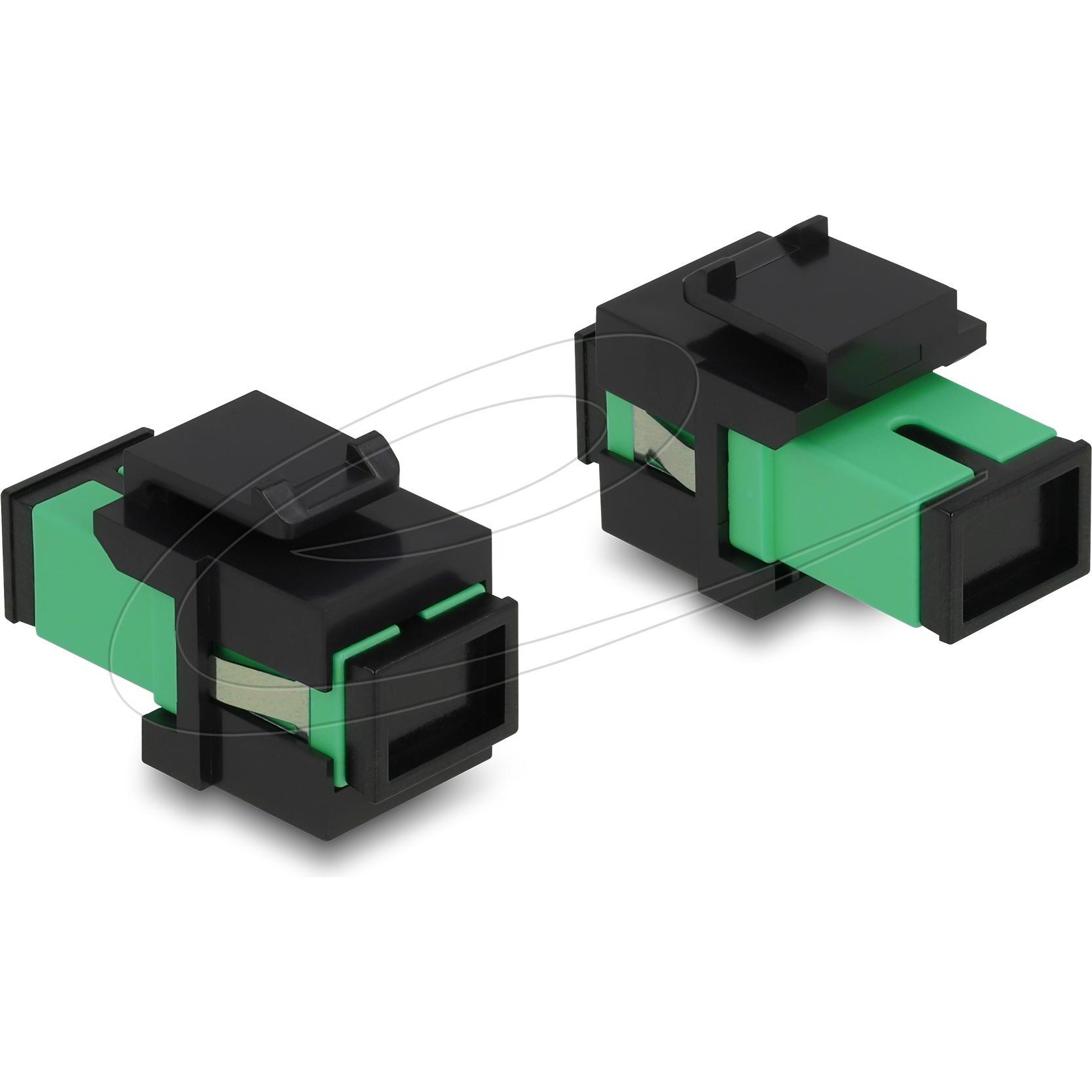 Delock Keystone Modul SC Simplex Buchse zu SC Simplex Buchse (Modulo Keystone), Accessori di rete