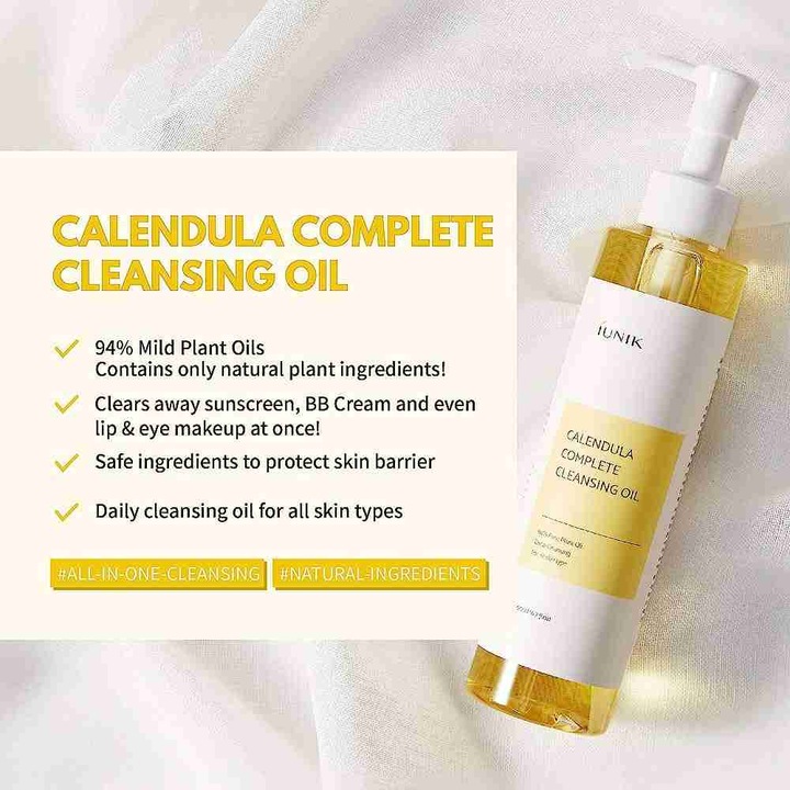 Produktbild iUNIK Calendula Complete Cleansing Oil (Cleansing Balms, 200 ml)