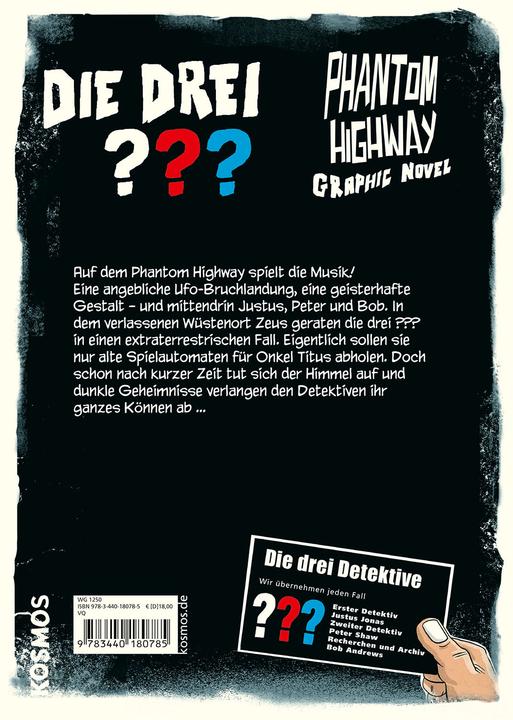 Image du produit Kosmos Die drei??? Phantom Highway (Allemand, Rue Claus, Christopher Tauber, 2025)